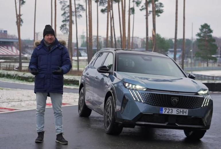 Peugeot 5008 tests - VIDEO