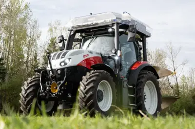 Steyr testē ūdeņraža traktora konceptu