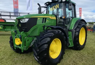 John Deere iepazīstina ar jauno 6M traktoru sēriju